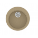 Νεροχύτης Γρανιτένιος Sanitec Classic Granite 316 (Ø48) Βαρέως Τύπου Metallic Cream 15 Νεροχύτης Γρανιτένιος Sanitec Classic Granite 316 (Ø48) Βαρέως Τύπου Metallic Cream 15